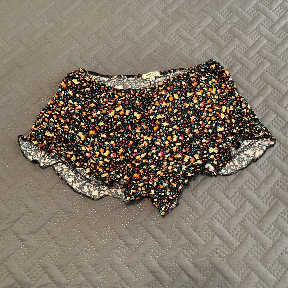 Heart & Hips Ruffled Shorts